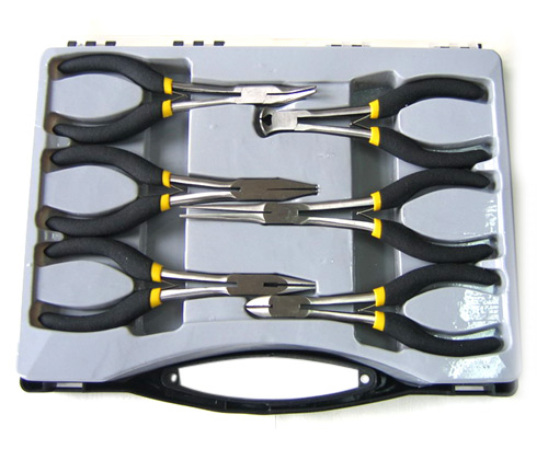  6pc Long Reach Mini Pliers Set ( 6pc Long Reach Mini Pliers Set)