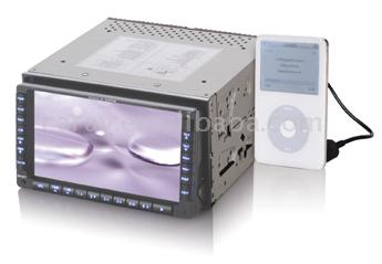  2 Din Car DVD Player with iPod Compatible Connector (2 DIN автомобильный DVD-плеер с IPod совместимым разъемом)