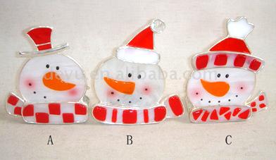  Snowman Candle Holder ( Snowman Candle Holder)