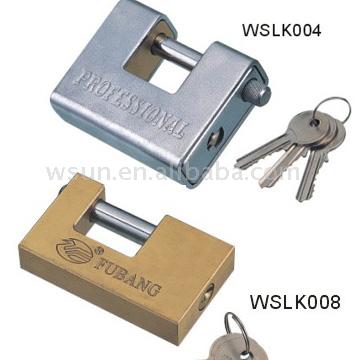  Rectangle Padlock, Armoured Lock