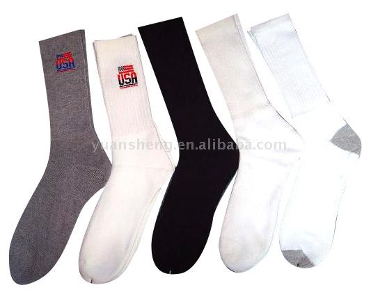  Men`s Terry Socks (Men`s Terry Chaussettes)