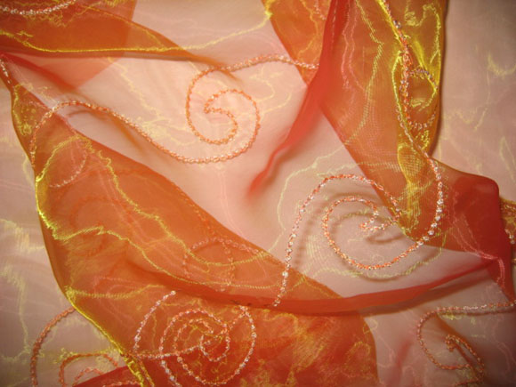  Embroidery Organza (Вышивка органзы)