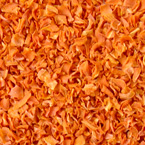  Dehydrated Carrot Flakes 10x10x2mm