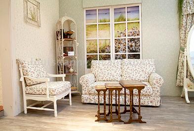 Fabric Sofa (Fabric Sofa)