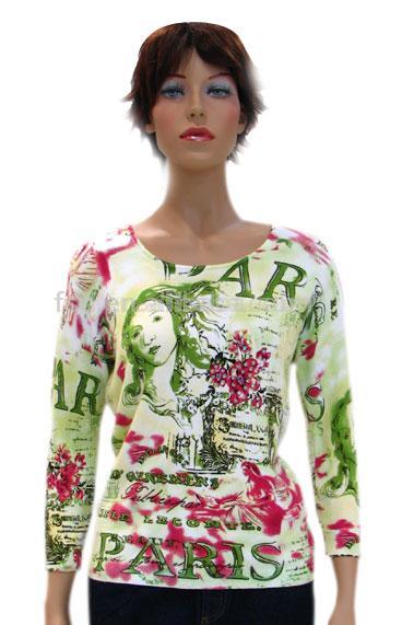  Ladies` Printed Sweater ( Ladies` Printed Sweater)