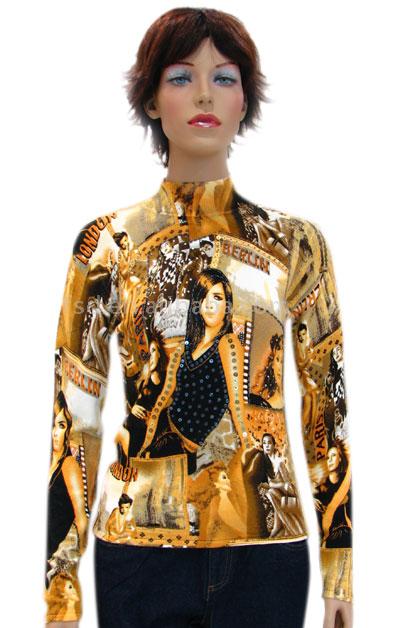  Ladies` Printed Sweater ( Ladies` Printed Sweater)
