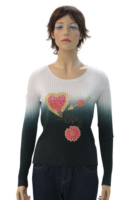  Ladies` Printed Sweater ( Ladies` Printed Sweater)