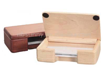  Wooden Business Card Case (En bois, cartes d`affaires)