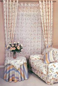  Flocking Curtain