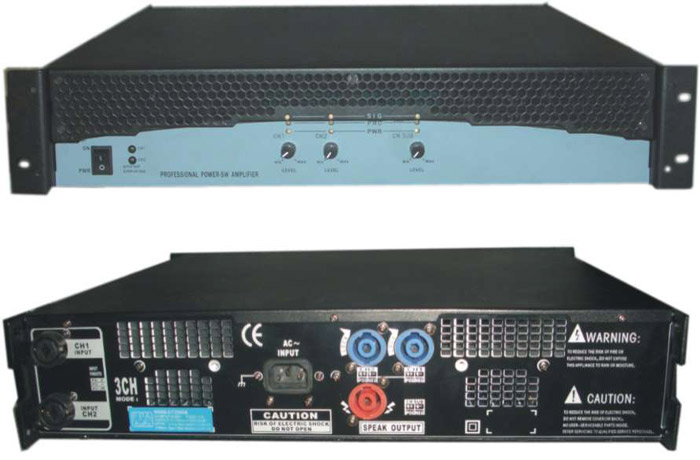  3-Channel Switching Power Amplifier