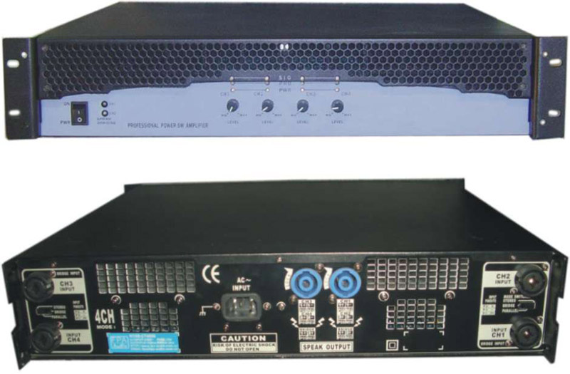  4-Channel Switching Power Amplifier