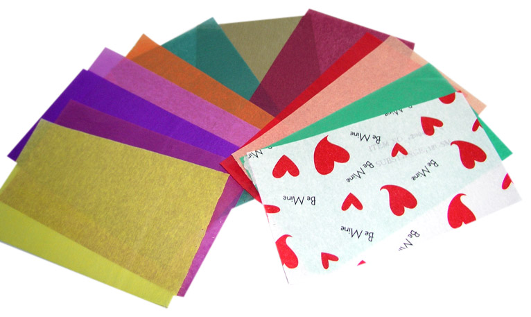  Coloured Gift Paper (Farbige Geschenkpapier)