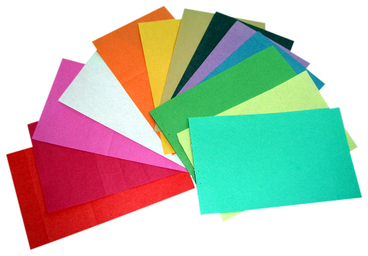  Colored Covering Paper (Farbige Bespannpapier)