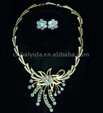  Alloy Diamond Necklace (Сплав Ожерелье)