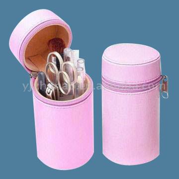 9pc Manicure Set with PVC Cylinder (9pc Maniküre-Set mit PVC-Zylinder)