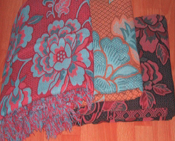 Cotton Thread Jacquard Blanket (Fil de coton jacquard Blanket)