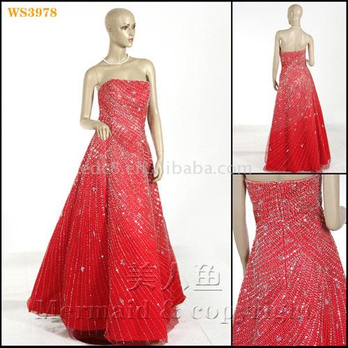  Beading Evening Dress ( Beading Evening Dress)