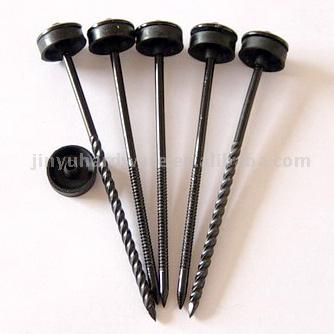 Steel Ridge Tile Nails With EPDM Washer (Steel Tile Ridge Nails avec EPDM Washer)