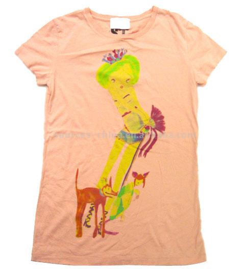  Ladies` T-Shirt ( Ladies` T-Shirt)