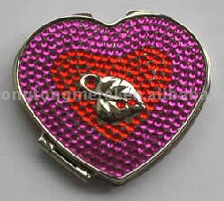  Heart-Shape Series Cosmetic Mirror (Herz-Form Serie Kosmetikspiegel)