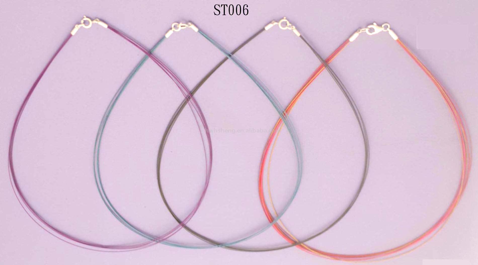  Sterling Silver with Steel Wire ( Sterling Silver with Steel Wire)