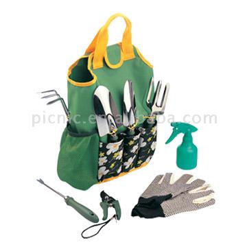  Garden Tools with Carrying Bag (Outils de jardin avec Sac de Transport)