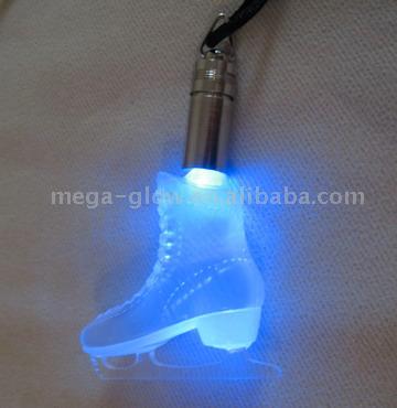  Flashing Necklace, Skate Shape Light up Necklace (Мигающие ожерелье, Skate форма Света до ожерелье)