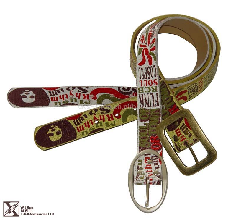  Bounded Leather Belt