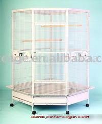  Wrought Iron Deluxe Parrot Cage (Fer forgé Deluxe Parrot Cage)