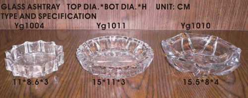  Glass Ashtray (Пепельница стекло)