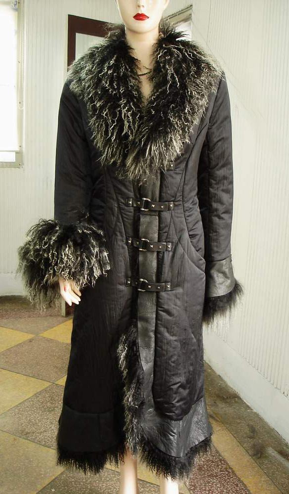  Overcoat with Lamb Fur