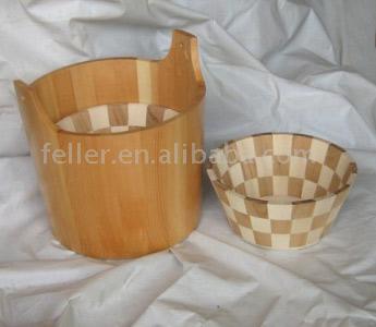  Wooden Bucket