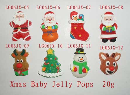  X`mas Baby Jelly Pops