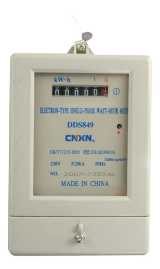  Single-Phase Din-Rail Watt-Hour Meter (Single-Phase Din-Rail Watt-heure Meter)