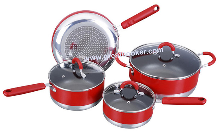  7pc Cookware Set (7pc посуда Установить)