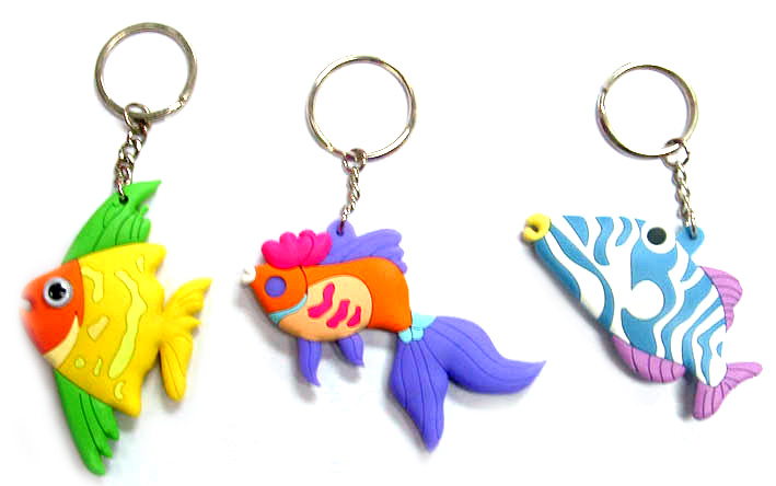  Soft PVC / Silicon Key Chain (PVC souple / Silicon Key Chain)