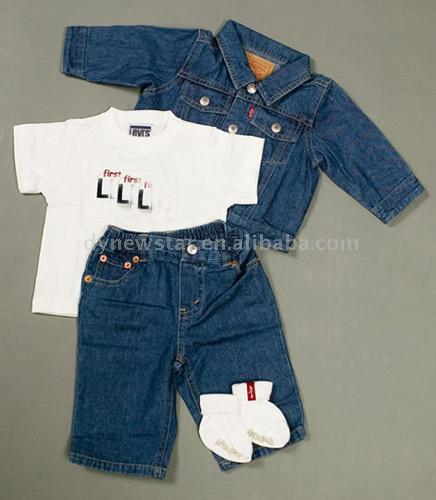  Kids` Jeans Suit (Kids `Jeans Suit)