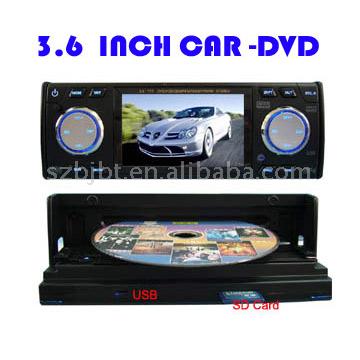 3,6 "Car DivX DVD-Player mit TV / USB / Card Reader (3,6 "Car DivX DVD-Player mit TV / USB / Card Reader)