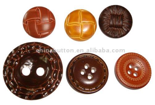  Imitation Leather Buttons (Имитация кожи Кнопки)