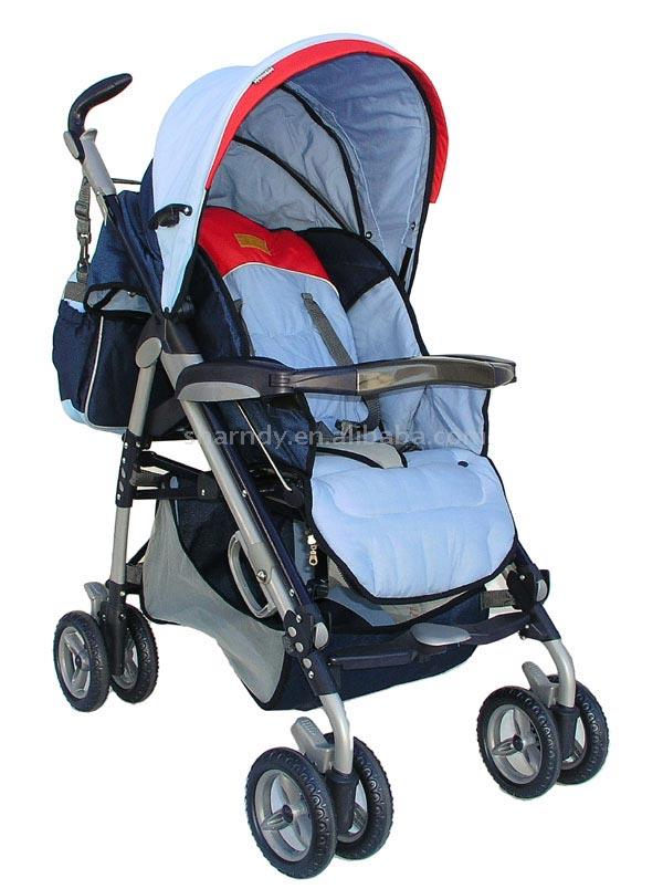 Aluminum Baby Stroller 390a With Reversible Cushion And Popular Worldwide