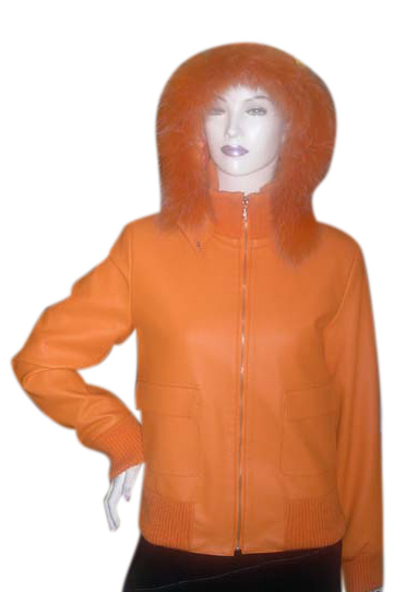  Ladies` PU Jacket (PU Ladies `Jacket)