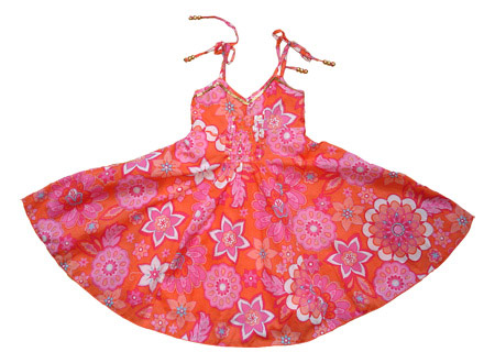  Grils` Allover Printed Dress (Grils `Allover Printed Dress)