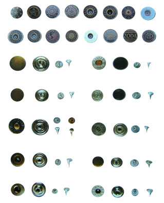  Jeans Buttons (Boutons jeans)