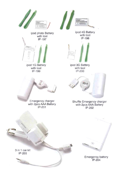  Accessories for iPod