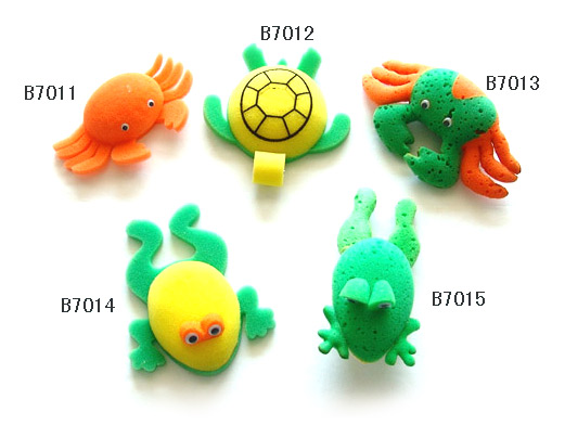  Cartoon Shape Sponge Toy (Cartoon Forme Sponge Toy)