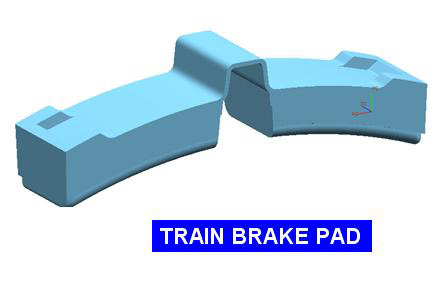  Train Brake Pad