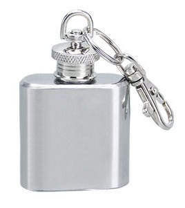  Stainless Steel Hip Flask (Edelstahl Flachmann)