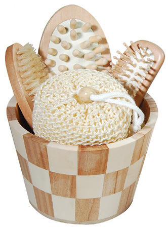  Wooden Bath Set ( Wooden Bath Set)