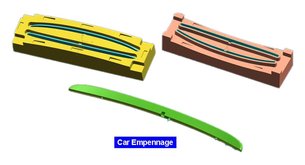  Car Empennage Mould (Car Empennage Mould)