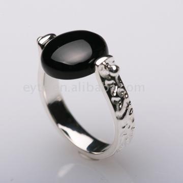  Silver Ring Set with Onyx (Серебряное кольцо с Onyx)